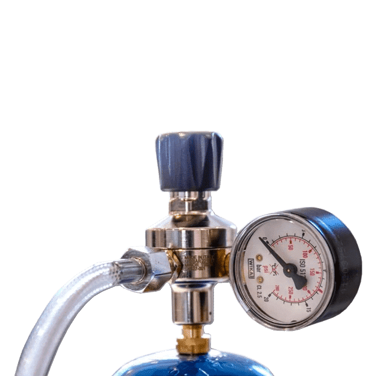 nitrous oxide pressure regulator for cream chargers