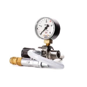 nitrous oxide pressure regulator for cream chargers