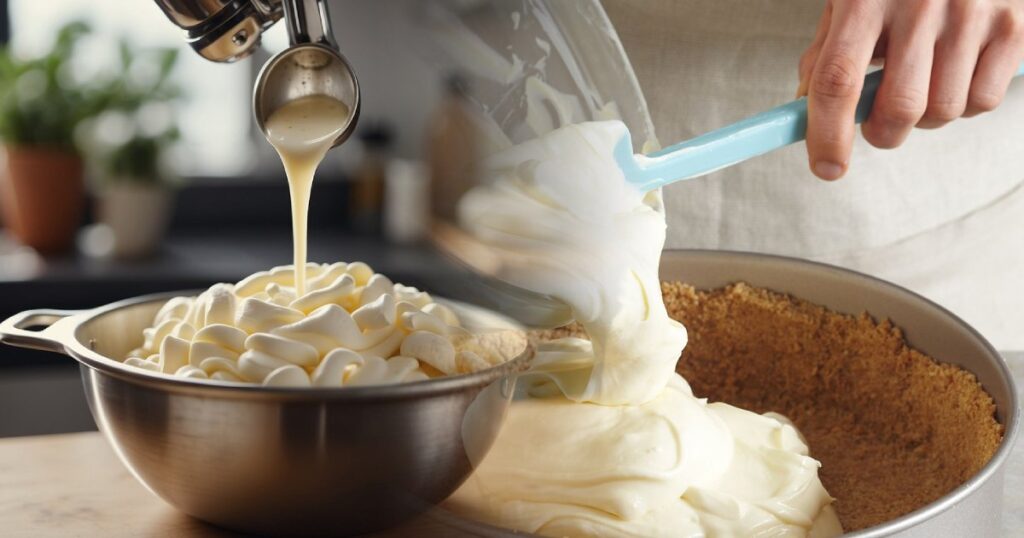 Creating Your Cheesecake - Whipped Cheesecake Recipe