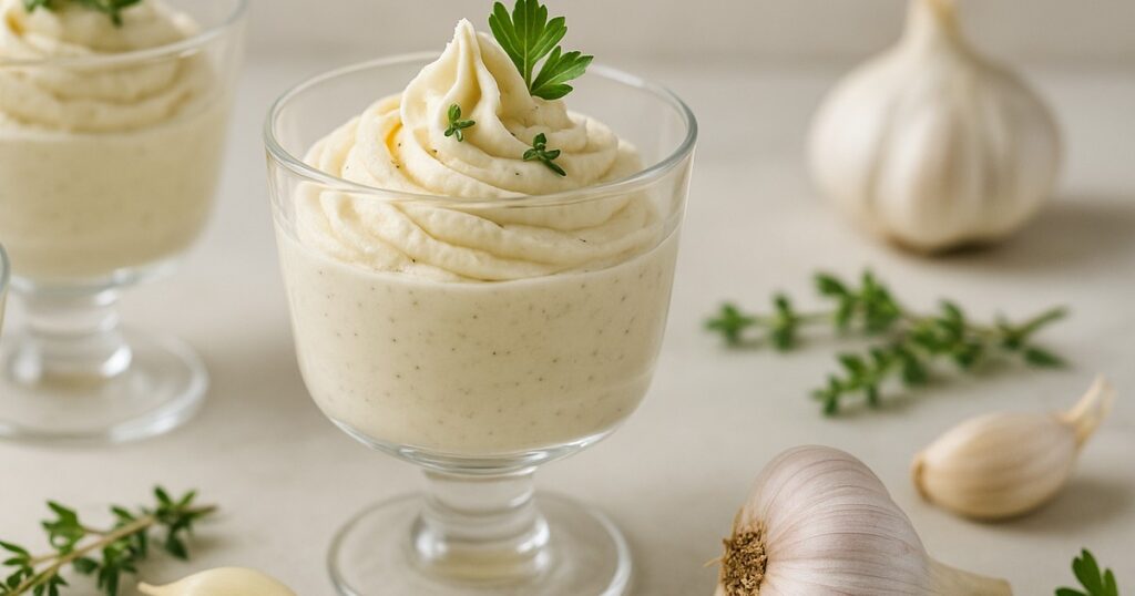 Introduction to Garlic Savoury Mousse