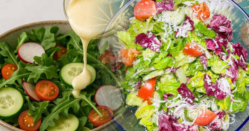 Indulge in the Ultimate Salad with Whipped Lemon Vinaigrette Recipe