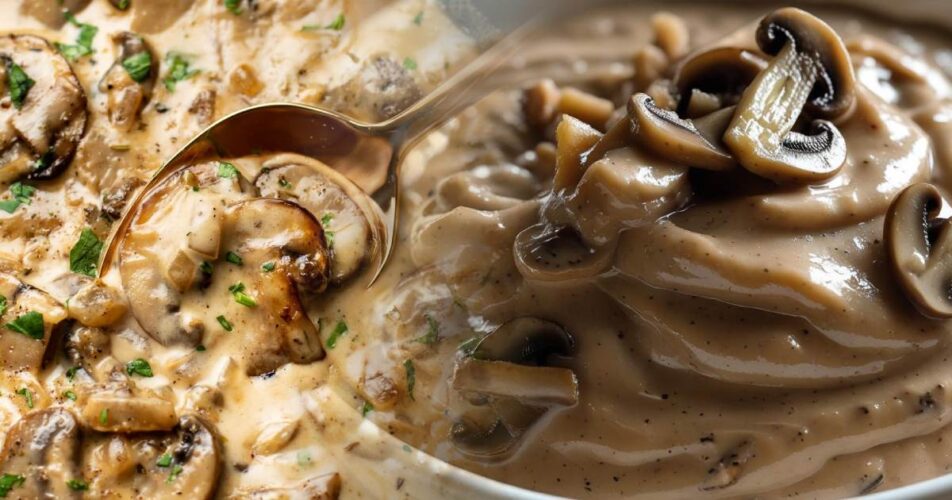 Whipped Savory Mushroom Sauce Recipe – Creamy, Rich, and Packed with Umami