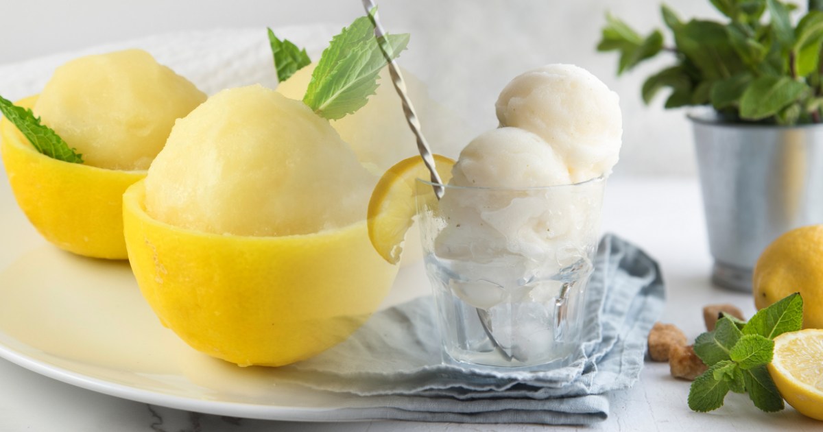Nitro Zitronensorbet Rezept: Eine erfrischende Variante eines klassischen Desserts