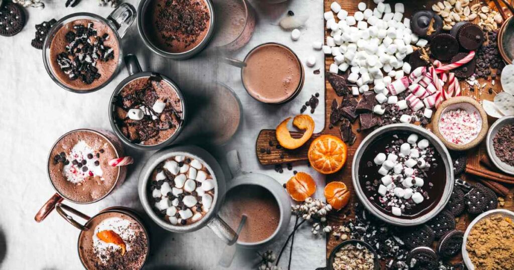 Sugerencias de Servicio - Chocolate Caliente Batido